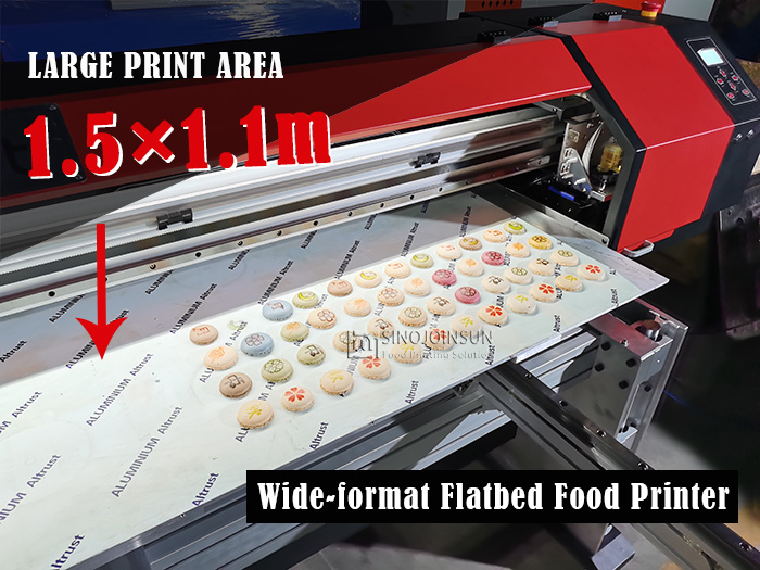 Impresora de alimentos de cama plana vertical de gran formato FP-B0+
